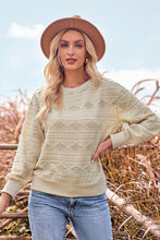 Load image into Gallery viewer, Round Neck Long Sleeve Knit Top - Shop &amp; Buy
