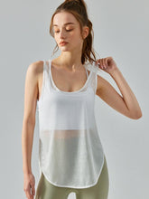 Load image into Gallery viewer, Scoop Neck Sports Tank Top - Shop &amp; Buy
