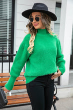 Load image into Gallery viewer, Turtle Neck Long Sleeve Pullover Sweater - Shop &amp; Buy
