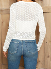 Load image into Gallery viewer, V-Neck Long Sleeve Buttoned Knit Top - Shop &amp; Buy

