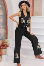 Load image into Gallery viewer, V-Neck Tank Top and Long Pants Set - Shop &amp; Buy
